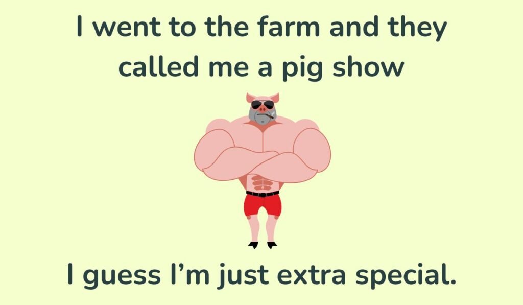 funny pig puns
