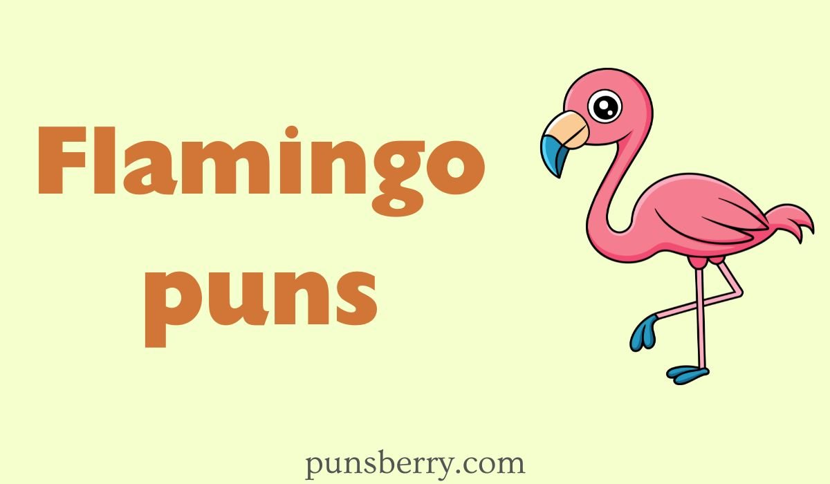 flamingo puns