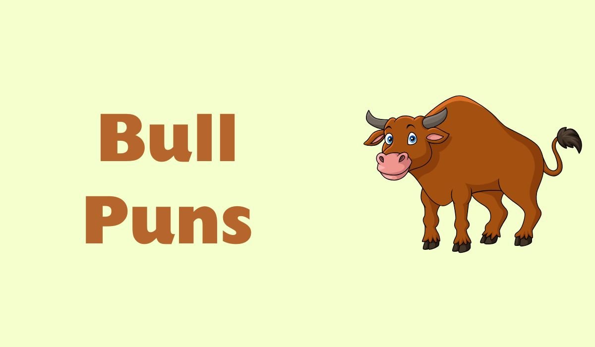bull puns and jokes