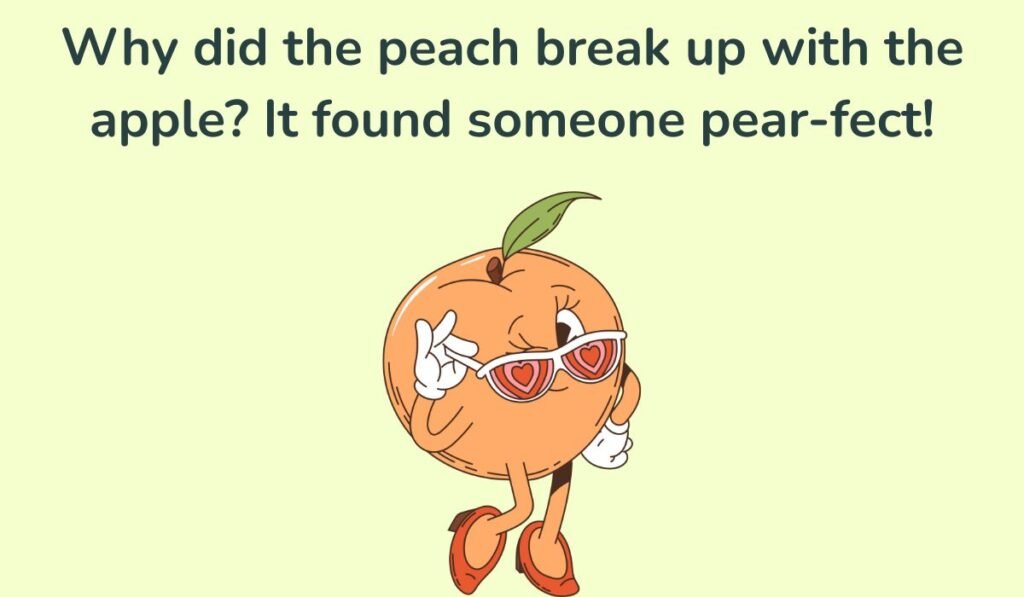 peach puns and jokes