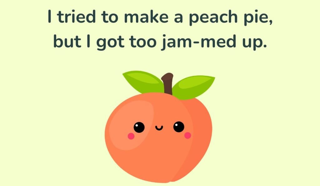 peach puns and jokes