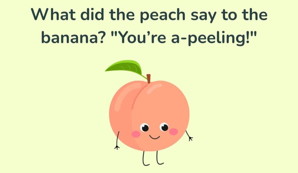 peach puns and jokes