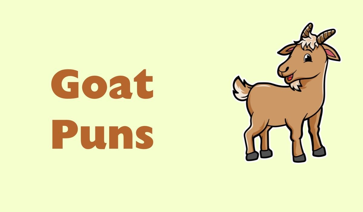 goat puns and jokes