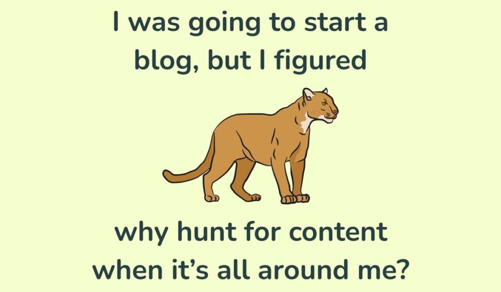 funny cougar puns