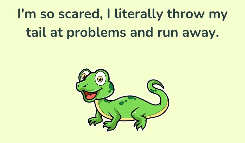 lizard puns