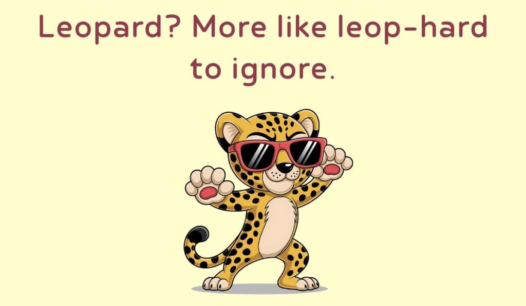 leopard puns and jokes