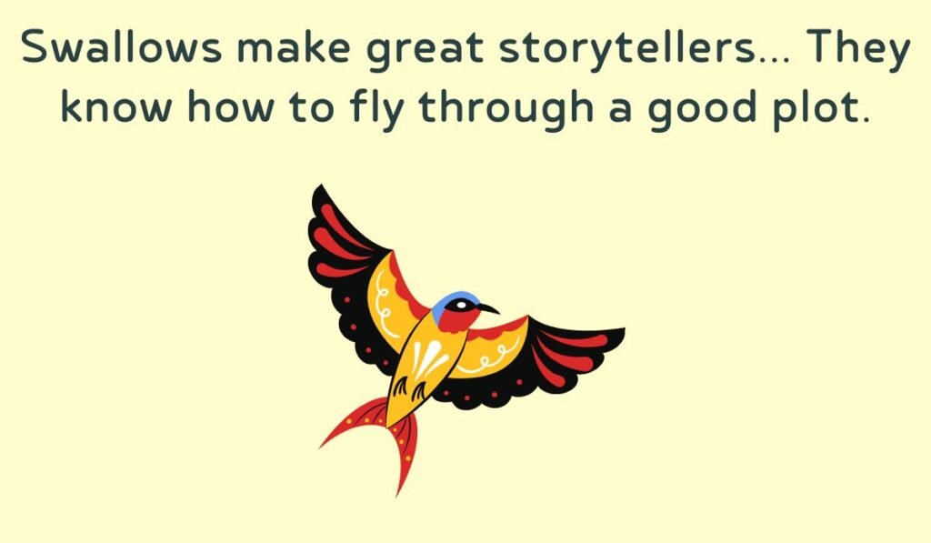 swallow puns and jokes