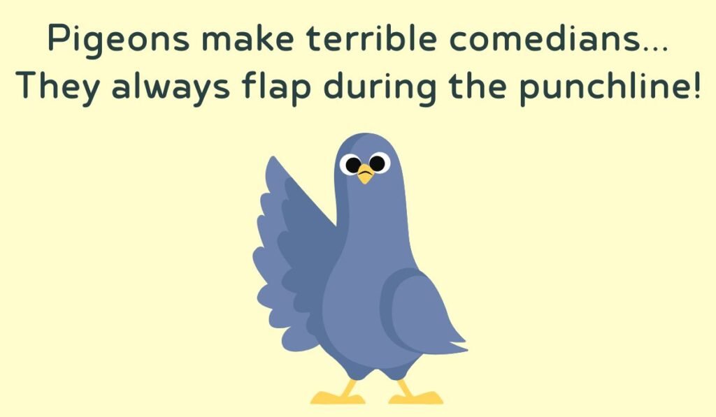 pigeon puns and jokes