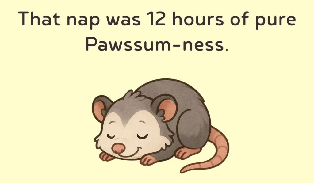 possum puns and jokes