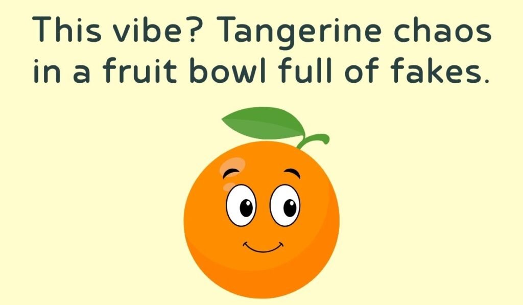 tangerine puns and jokes