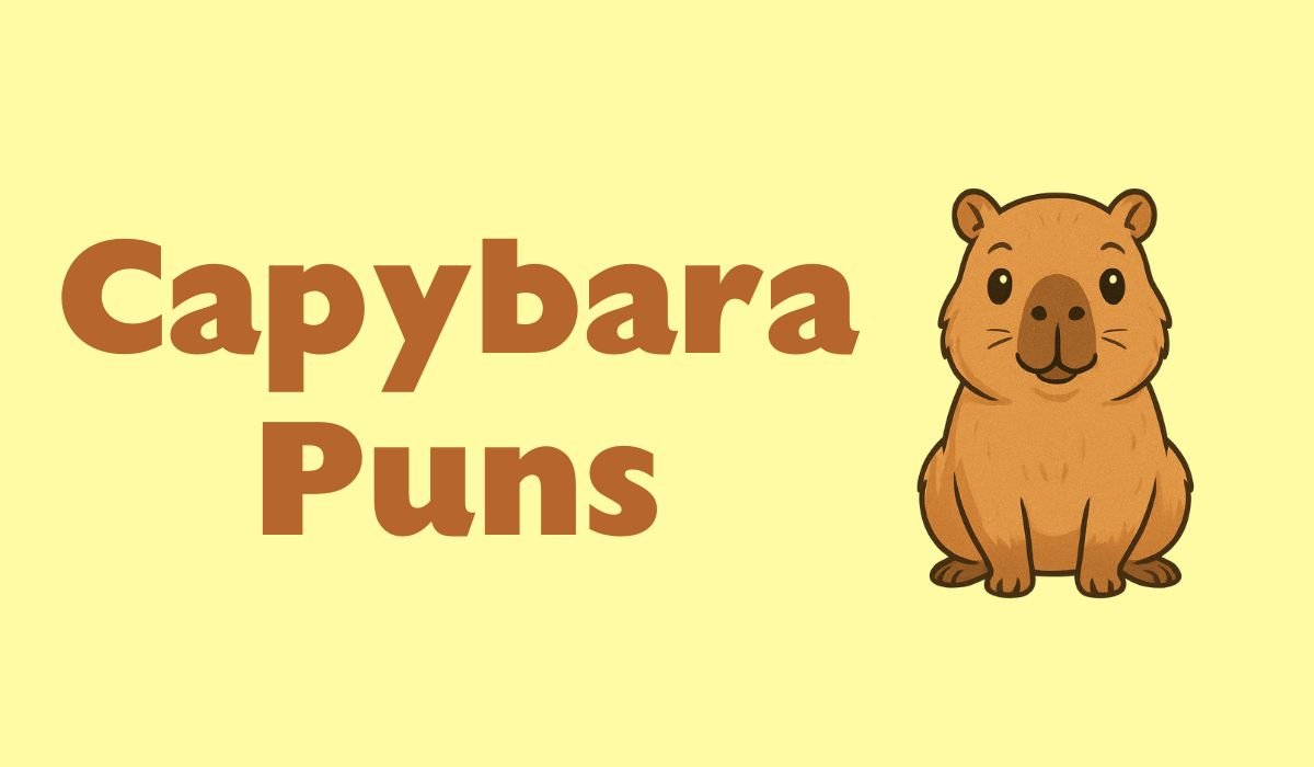 capybara puns and jokes