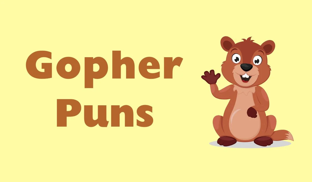 gopher puns and jokes