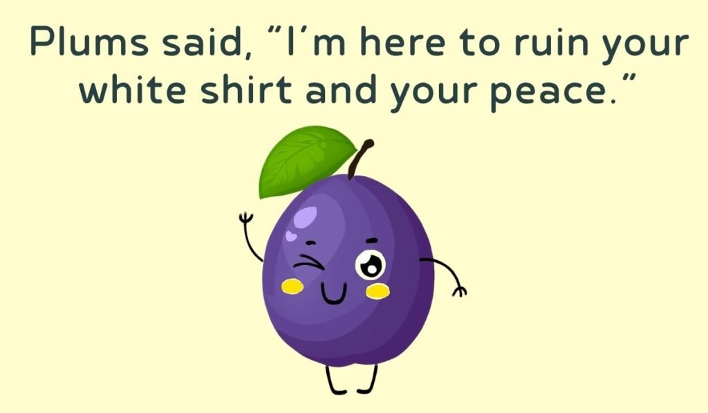 plum puns and jokes