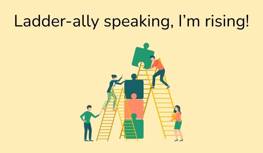 ladder puns and jokes