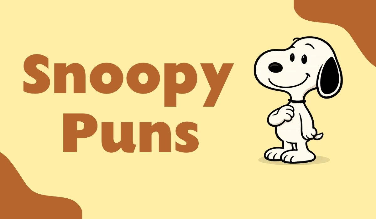snoopy puns and jokes