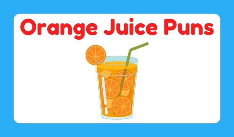 orange juice puns