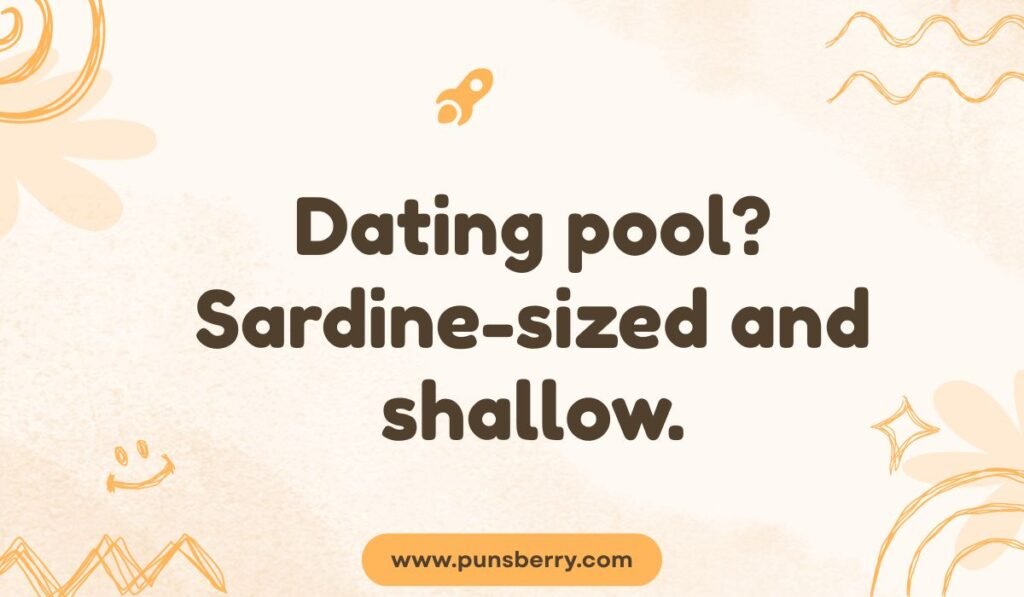 Funny sardine meme — “Tiny fish, massive salty energy.” — sea life wordplay humor